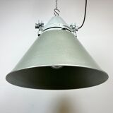 Industrial explosion proof lamp with aluminium shade from Elektrosvit, 1970s