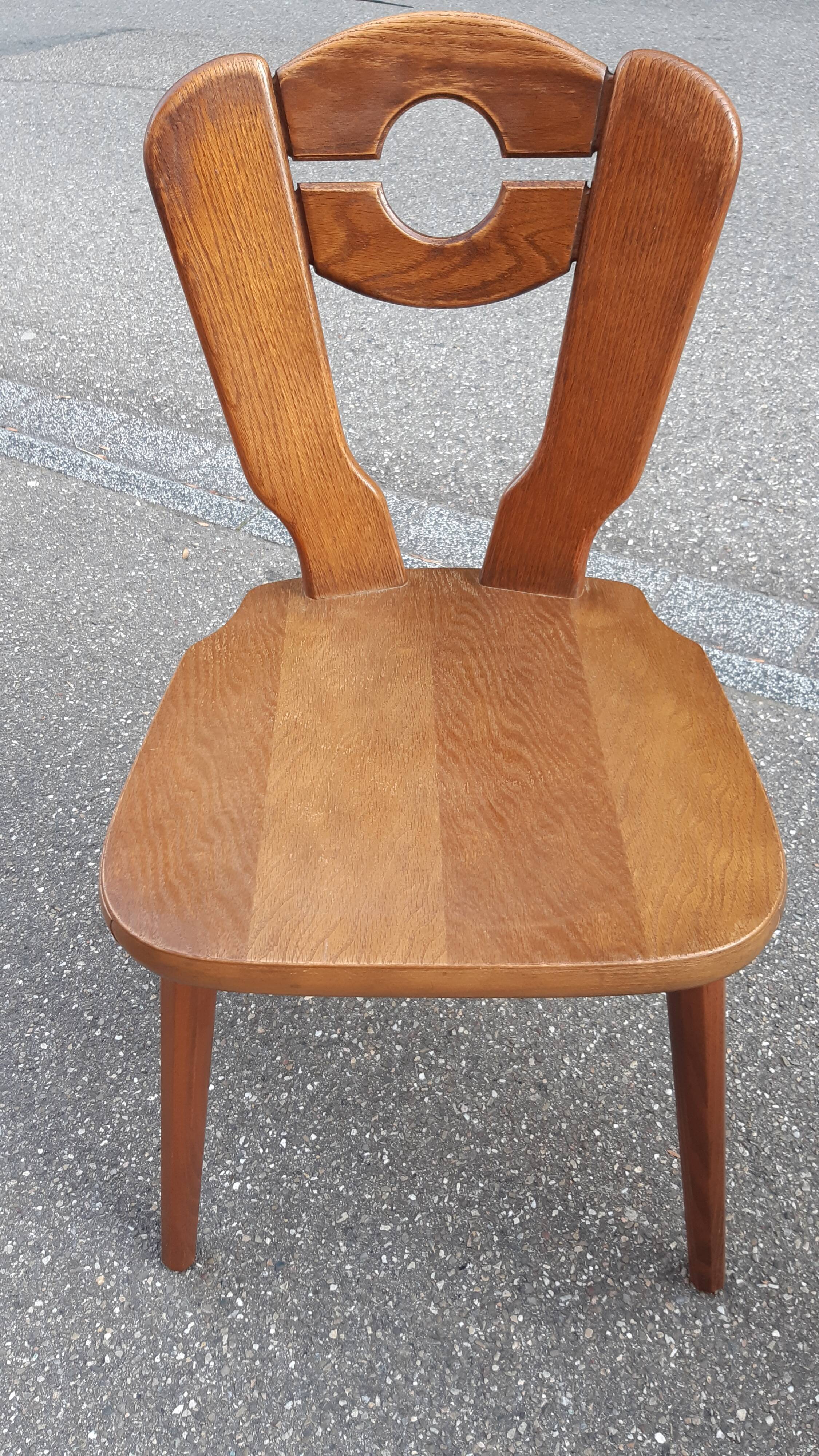 Brutalist mountain chalet decor chairs set of 2