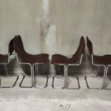 4 dining chairs model Calla by Antonio Ari Colombo for Arflex