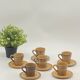 Stoneware coffee service, Longchamp France