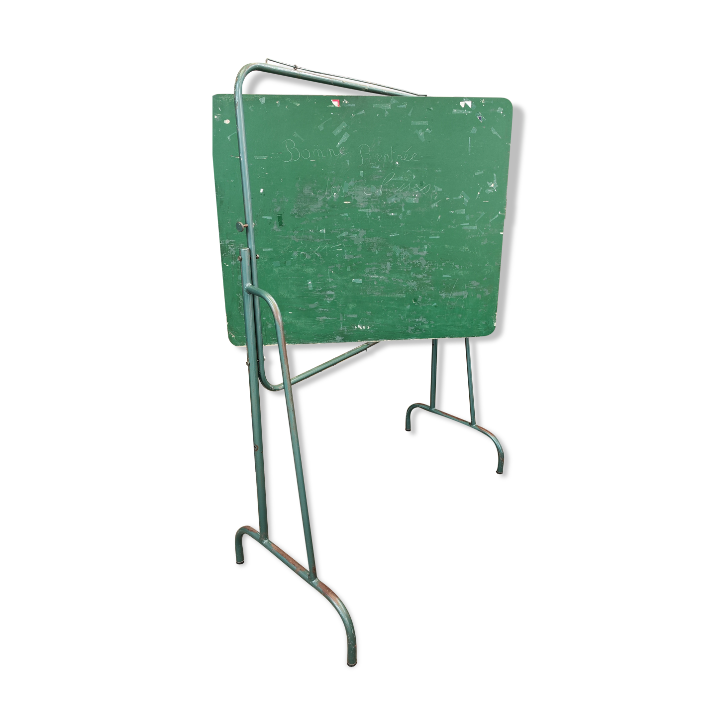 Large swivel school board with card holder