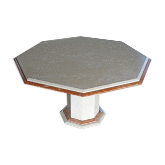 Travertine table