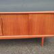 Scandinavian teak row by Axel Christensen for ACO Mobler