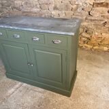Green sideboard 4 drawers