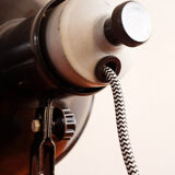 Industrial Czechoslovakian Adjustable Table Lamp, 1960s