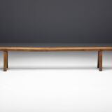 Rustic primitive benches, france, 19th century