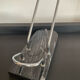Vintage bottle holder in marble and metal