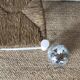 Small 50s straw chair revamped