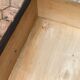 Vintage chest of drawers with splayed legs