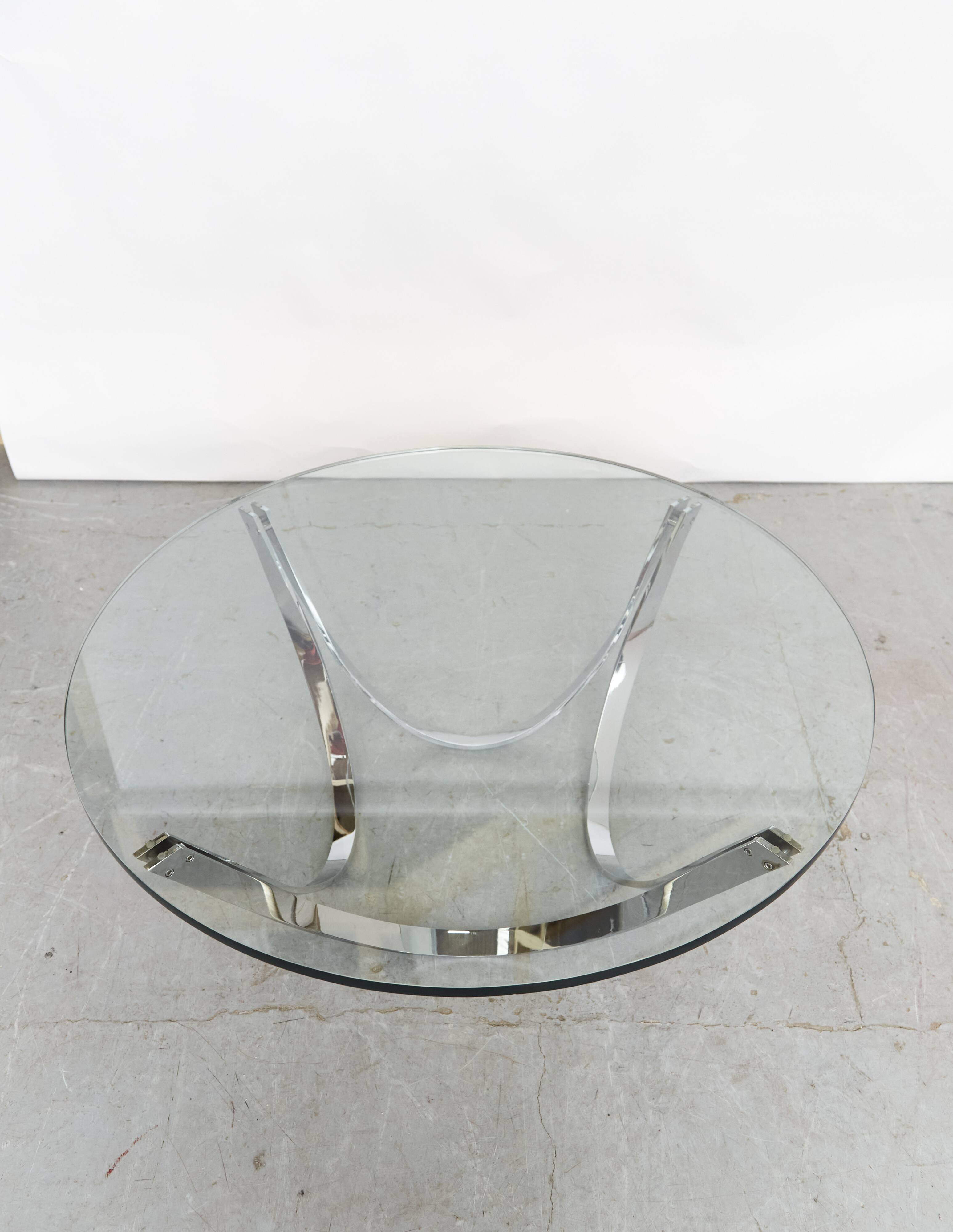 Werner Linder coffee table model no. 2075 for Bacher