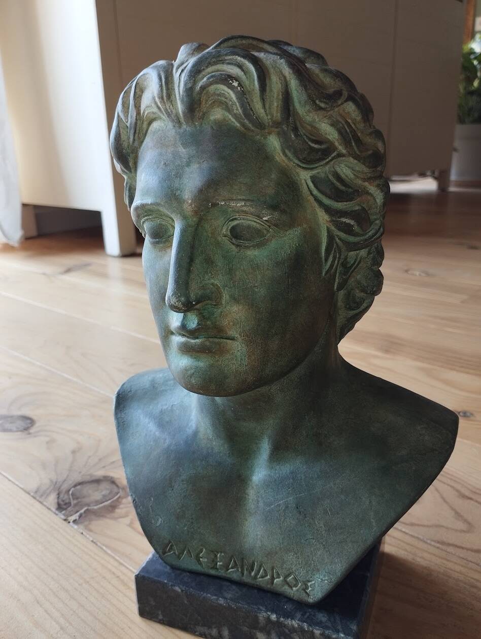 Bust of Alexander the Great "Alexandros"