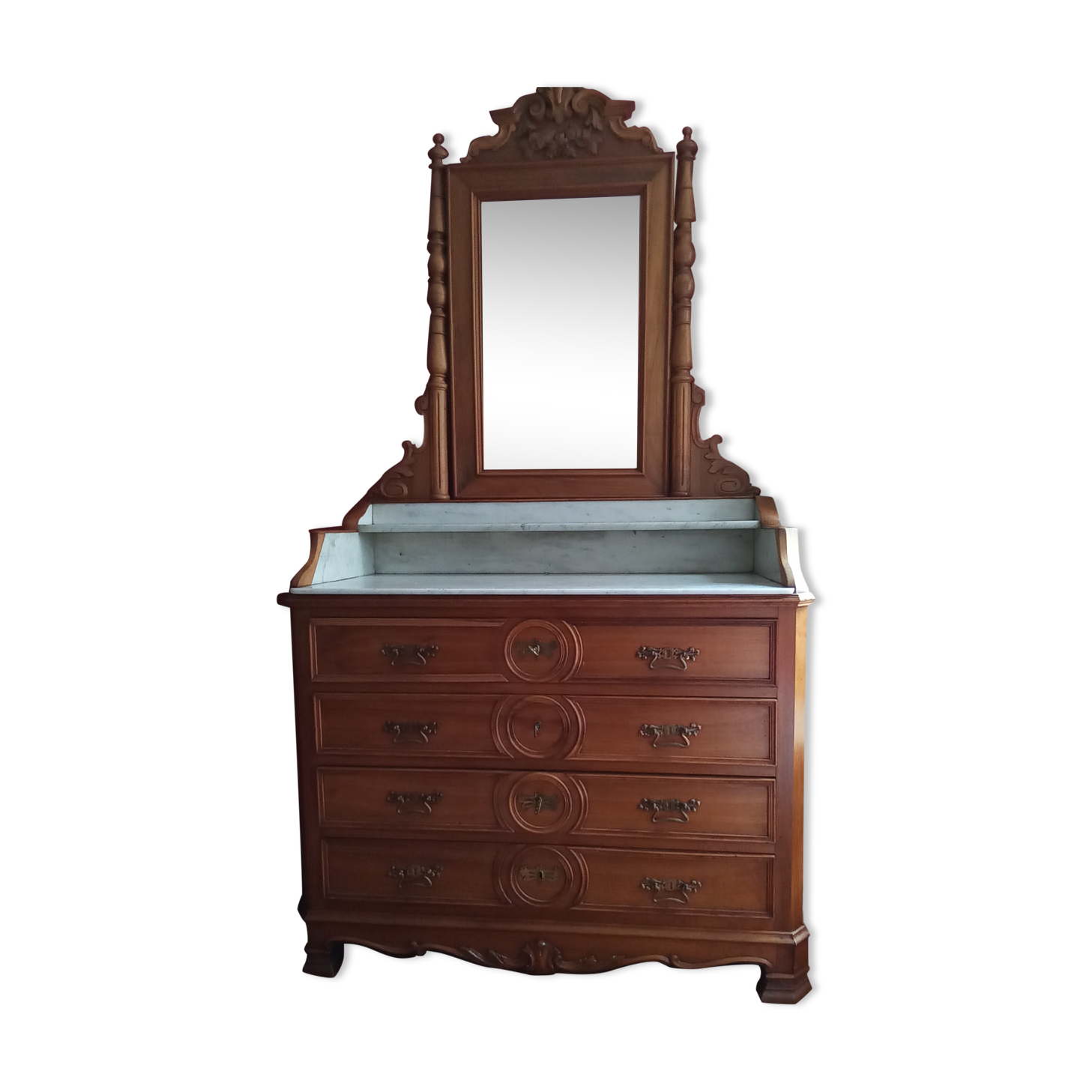 Antique dressing table dresser