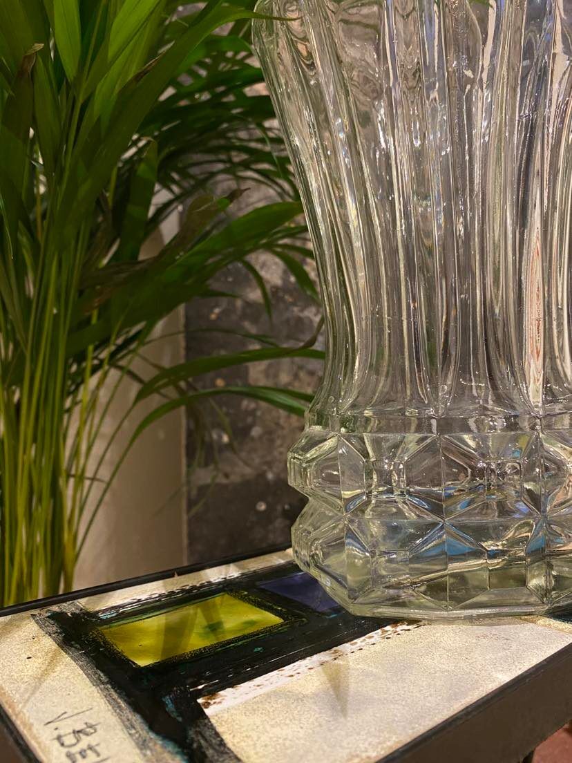 Glass shell decanter