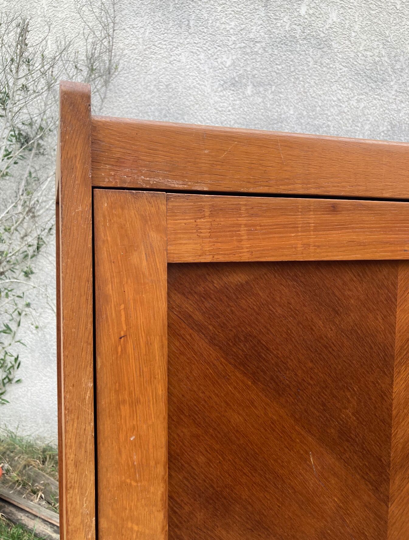 Vintage knitted bonnet feet compass