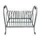 Vintage wrought iron magazine holder