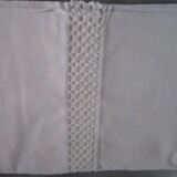 Old sheet 300x230cm - embroidered back
