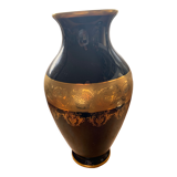 Blue Napoleon III Empire Vase of Sevres