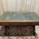 Bureau plat d de style Anglais en acajou