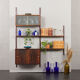 rosewood wall unit by Preben Sorensen for PS System, Randers, 1960s
