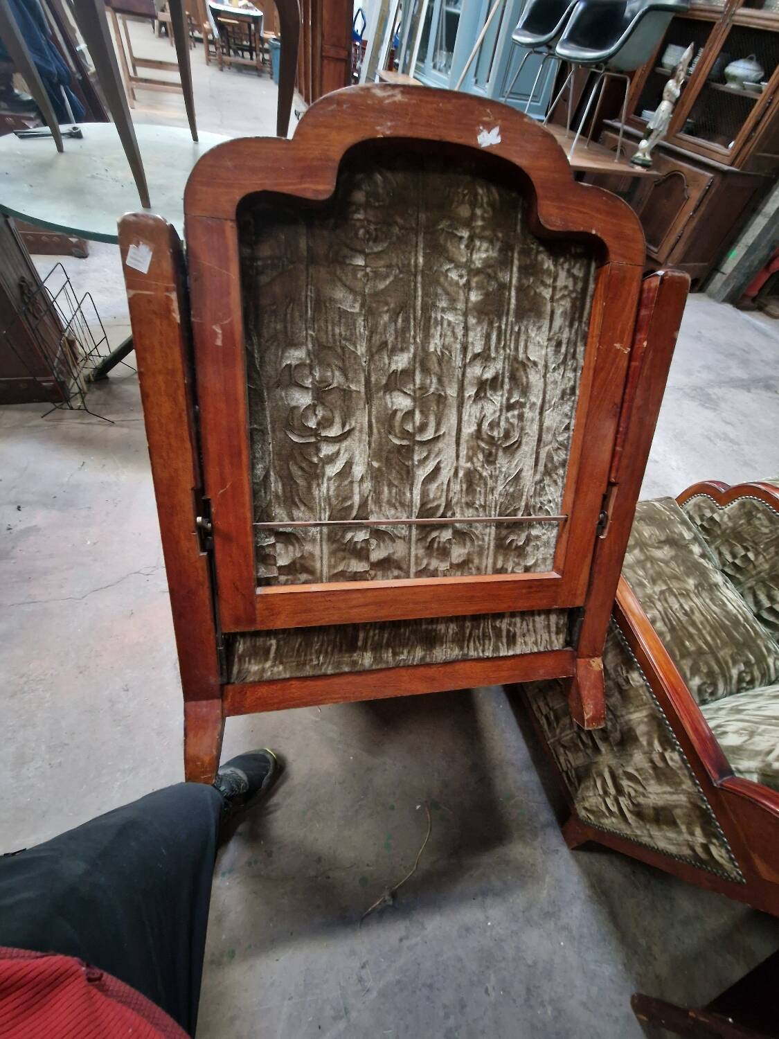 4 Art Deco armchairs