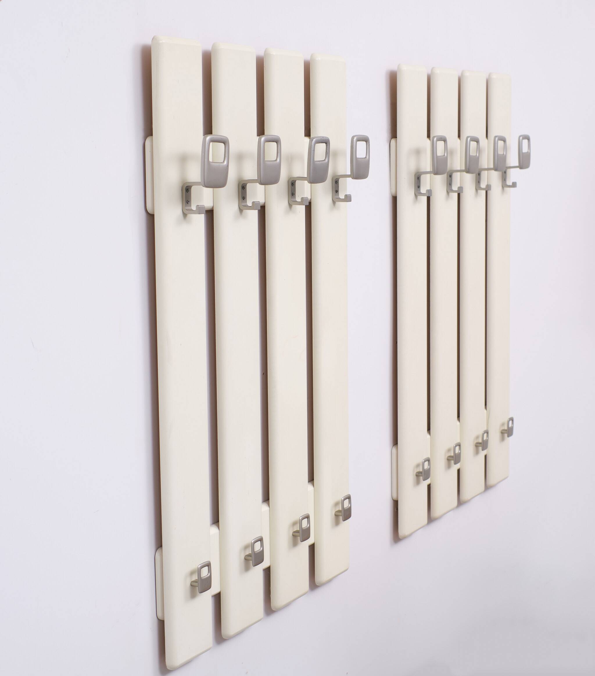 Set hanging coatracks 1970s holland