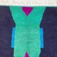 Colorful Moroccan wool rug 200cm x 200cm