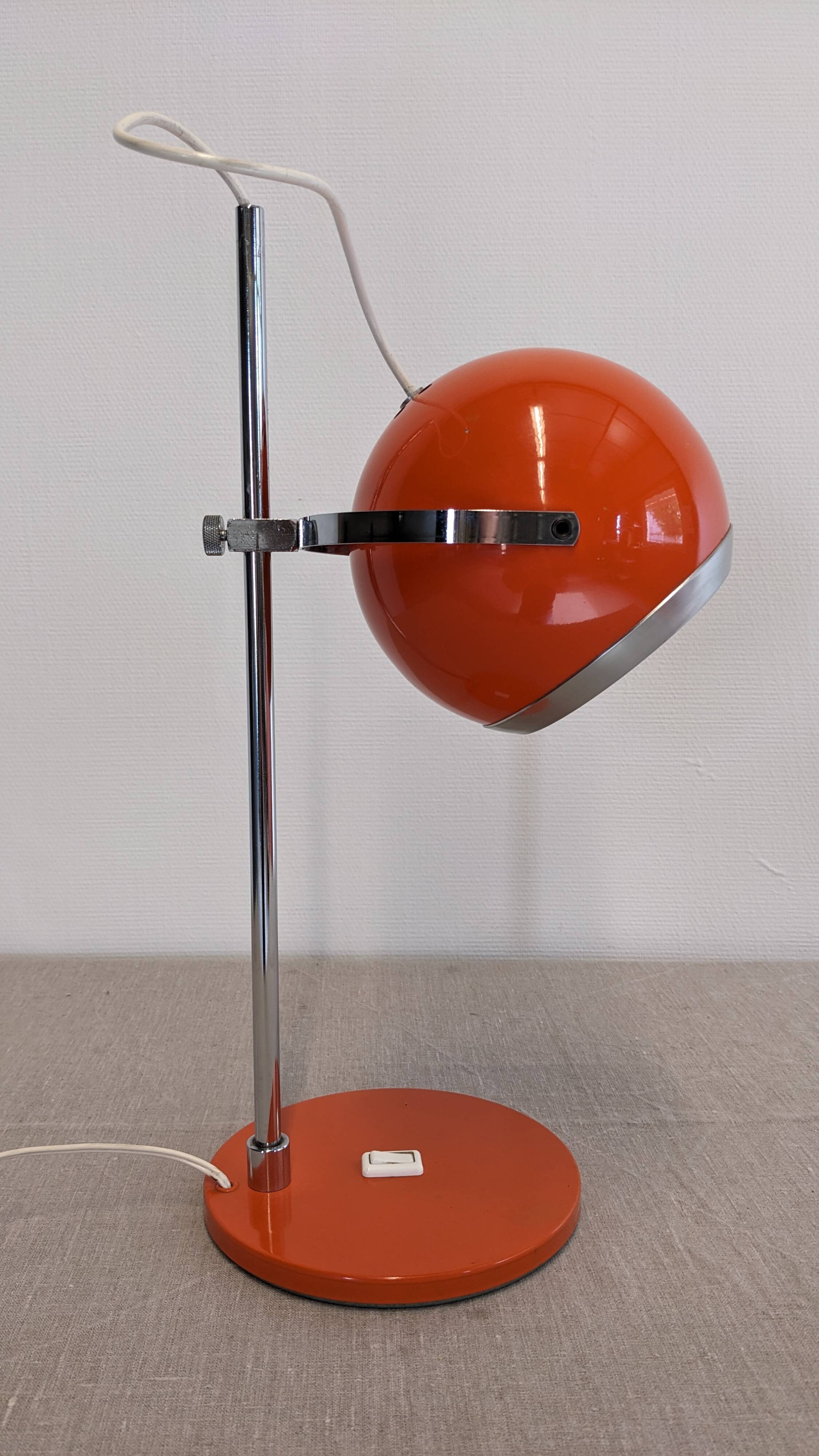 Space Age "Eye Ball" Lamp, 60s-70s