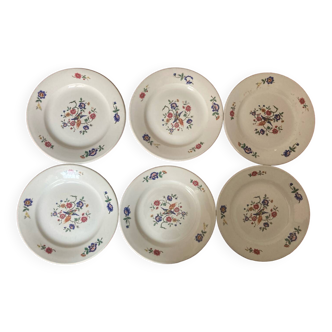 Pyroblan France porcelain plates