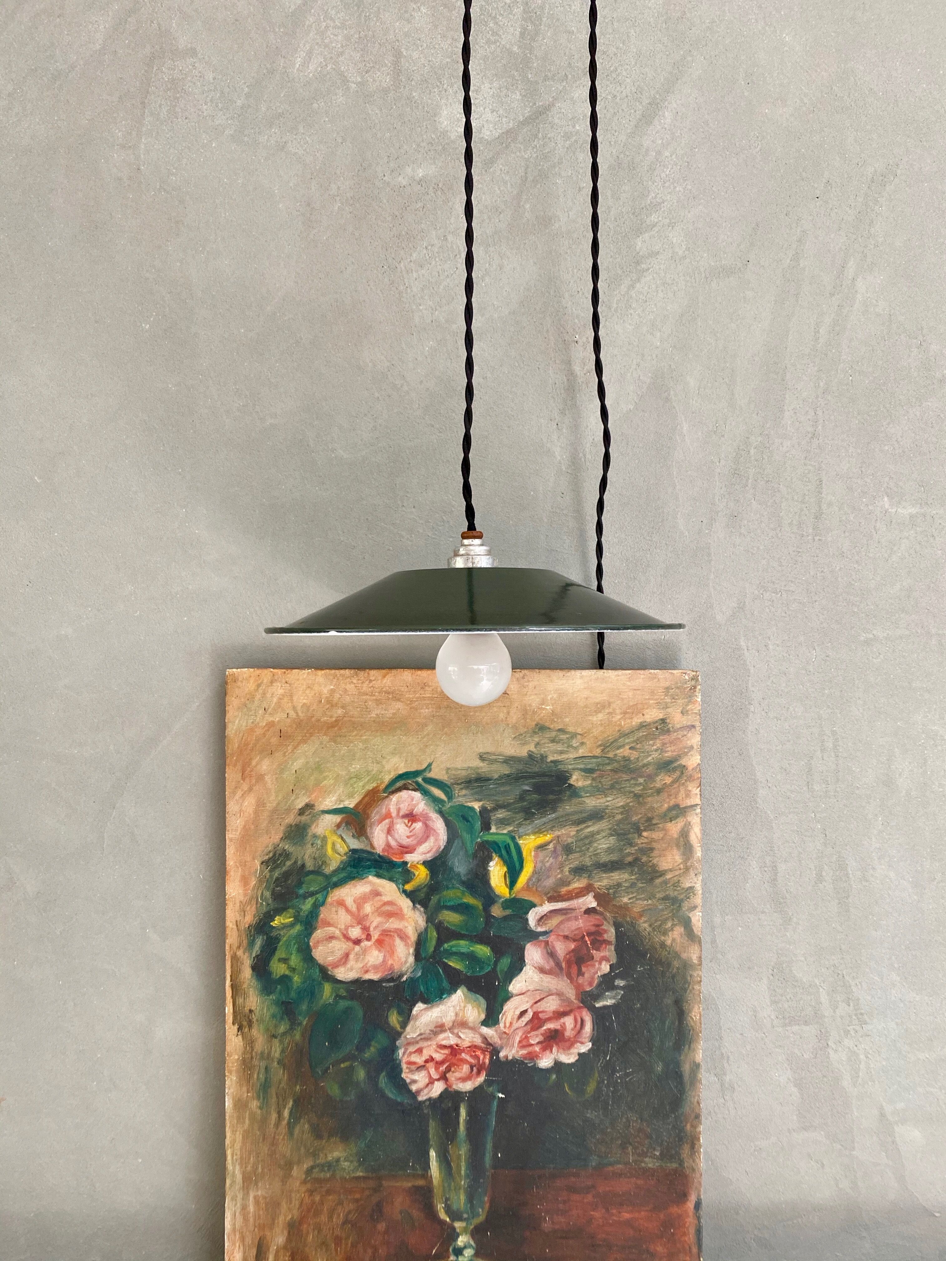 Former factory hanging lamp