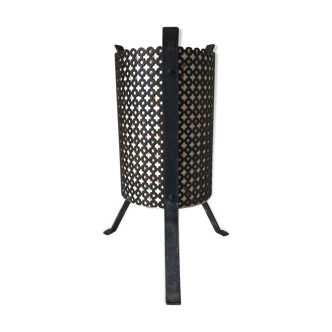 Vintage perforated metal lamp 60