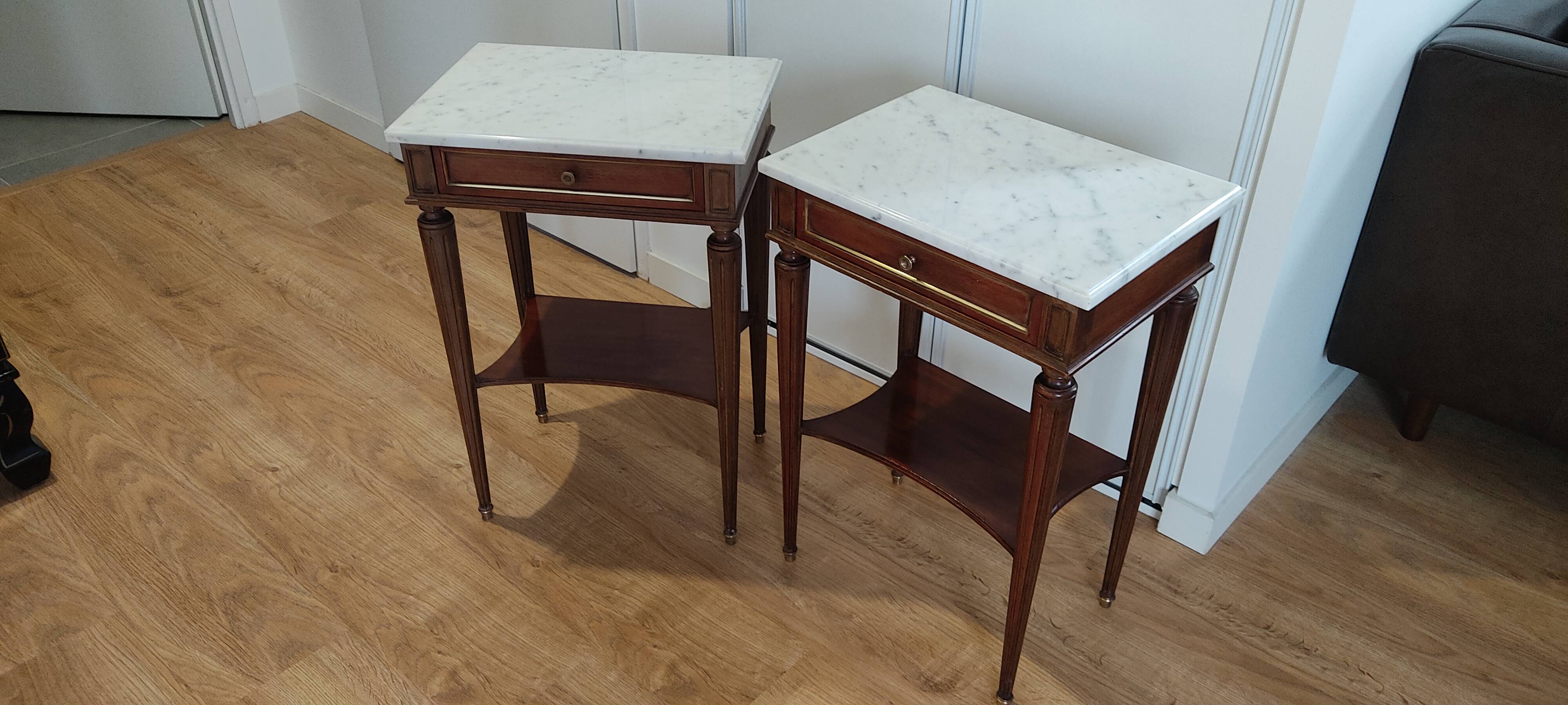 Pair of bedside tables