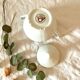 Fine porcelain sugar bowl from sologne france