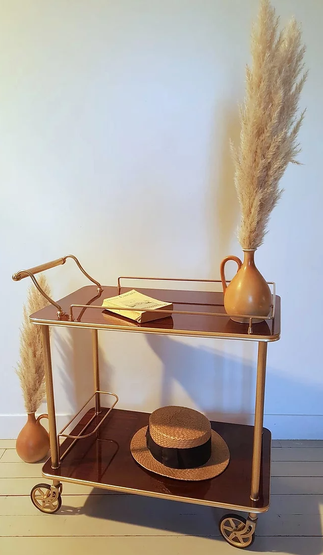 Vintage 1960s rolling dessert