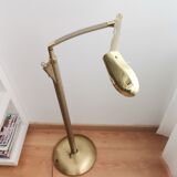 Modernist adjustable architectural floor lamp 1970s