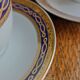 12 tasses à café en porcelaine style Empire