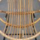 Vintage 1960s rattan Dutch design chair