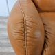 "Piumotto" leather armchair by Arrigo Arrigoni for Busnelli, 1970
