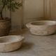 Antique Italian Hand-Carved Marble Basins, Early 20th Century