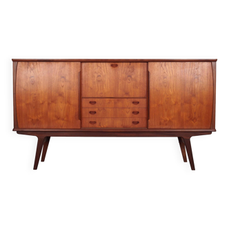 Teak highboard, Danish design, 1970s, production: Denmark