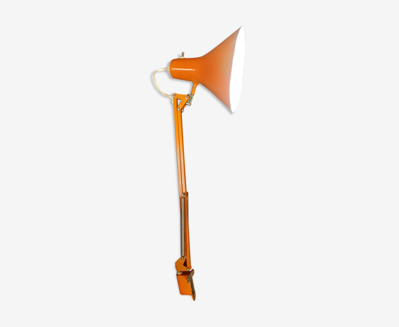 Lampe "Luxo" original orange vintage