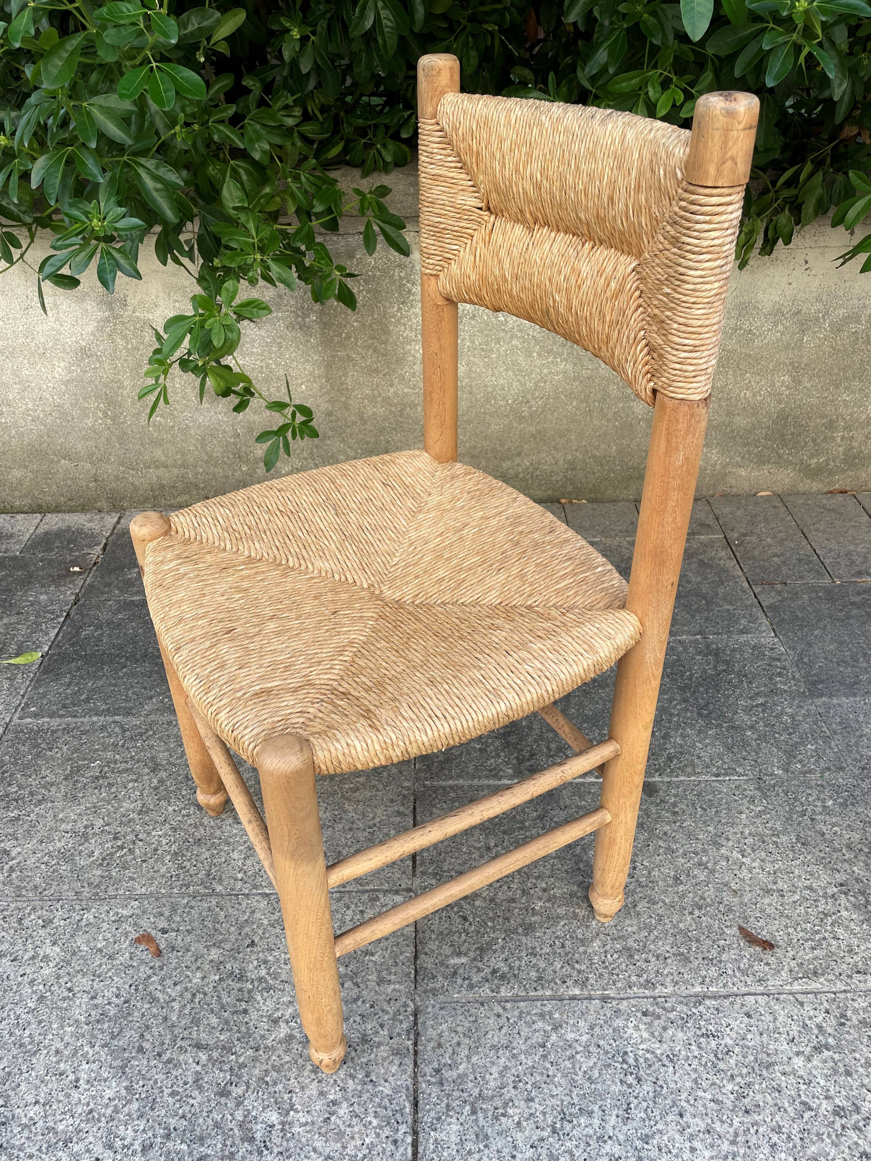 Pair of vintage brutalist chairs