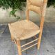 Pair of vintage brutalist chairs