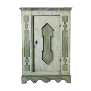 Armoire polychrome alsacienne - 1800