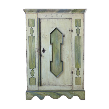 Armoire polychrome alsacienne 1800