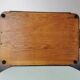 Vintage tray in wooden marquetry 1970