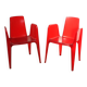 Pair of Bella Riffata chairs, Sawaya & Moroni