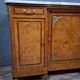 Sideboard in burl and marble – Transition Louis XV / Louis XVI
