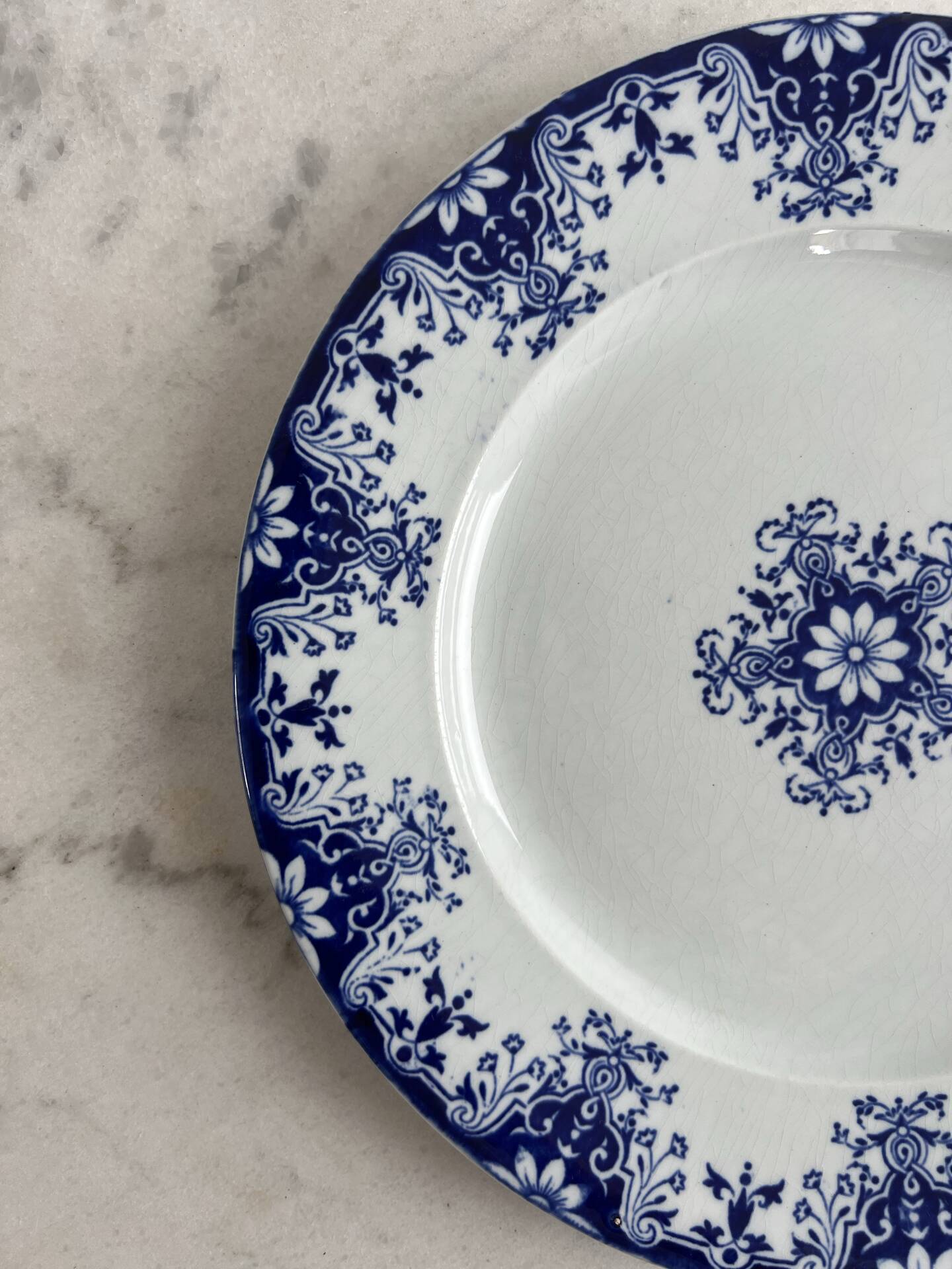 J. Vieillard Bordeaux flat plate 25cm, Rouen (2 units available)