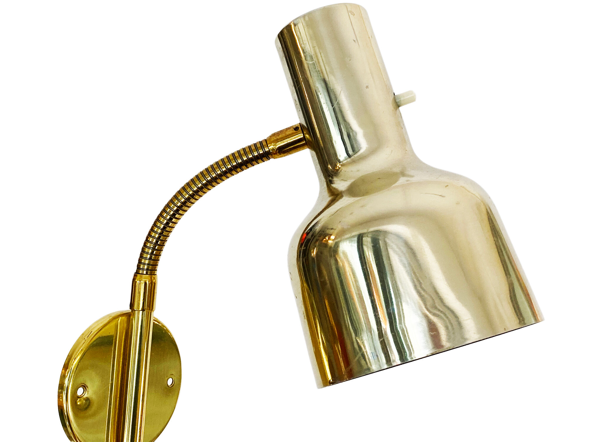 Pair of bedside wall lamps "Pilot" by KF Interör. Sweden 1960s