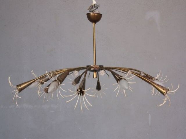 Chandelier 12 light 1960